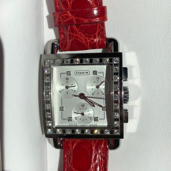 Coach 💎 ✨ DIAMOND ✨💎 HP 🌟 Legacy Harness Limited Edition watch - Picture 3 of 12